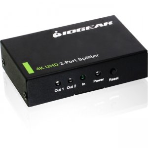 Iogear 4K 2-Port HDMI Splitter GHSP8422