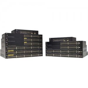 Cisco 28-Port Gigabit PoE Managed Switch SG350-28P-K9-NA SG350-28P