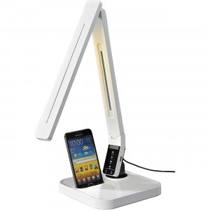 Lorell Micro USB Charger LED Desk Lamp 99770 LLR99770
