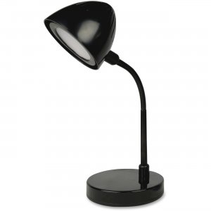 Lorell Black Shade LED Desk Lamp 99776 LLR99776