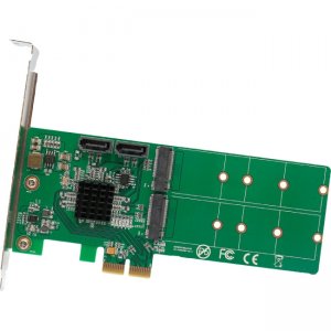 IO Crest M.2 to SATA to PCI-e x2 Hardware RAID Card SI-PEX50102