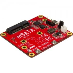 StarTech.com USB to mSATA Converter for Raspberry Pi and Development Boards PIB2MS1