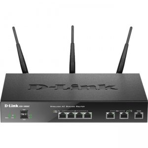 D-Link Unified Wireless 11AC Service Router Concurrent Dual Band DSR-1000AC