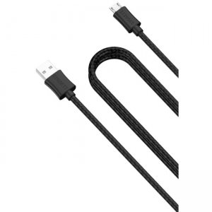 Cygnett USB to Micro USB Braided Cable - Black CY2010PCCSL