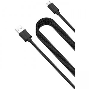 Cygnett USB to Micro USB Braided Cable - Black CY2013PCCSL