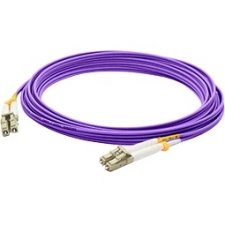 AddOn Fiber Optic Duplex Patch Network Cable ADD-LC-LC-10M6MMF-PUR