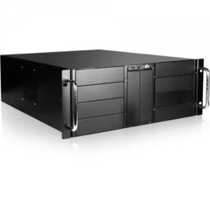 iStarUSA 4U 10-Bay Stylish Storage Server Rackmount with 500W Redundant Power Supply D-410-50R8PD8