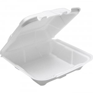 Pactiv 2-tab HL Conventional Foam Container YTD18801 PCTYTD18801