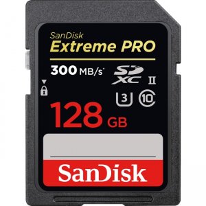 SanDisk Extreme Pro SD UHS-II Card SDSDXPK-128G-ANCIN