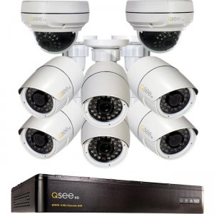 Q-see 8 Channel NVR with 2TB HDD and (8) 3MP Cameras QT878-8Z8-2