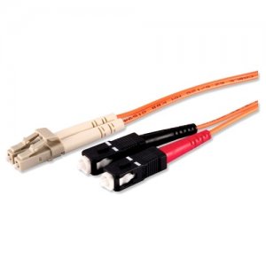B+B Fiber Optic Duplex Network Cable DFMM-SCLC-1M