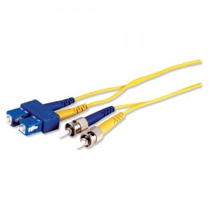 B+B Fiber Optic Duplex Network Cable DFSM-STSC-3M