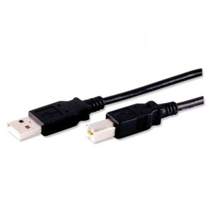 B+B USB Data Transfer Cable USBAMBM-BK-15F