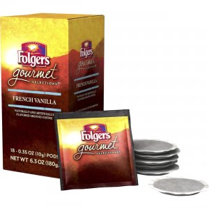 Folgers Gourmet Selections French Vanilla Coffee 63102CT FOL63102CT