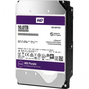 WD Purple 10TB Surveillance Hard Drive WD100PURZ