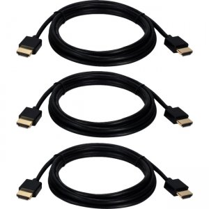 QVS HDMI Audio/Video Cable HDT-3F-3PK