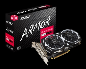 MSI ARMOR Radeon RX 570 Graphic Card RX 570 ARMOR 4G OC