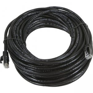 Monoprice FLEXboot Series Cat5e 24AWG UTP Ethernet Network Patch Cable, 50ft Black 11340