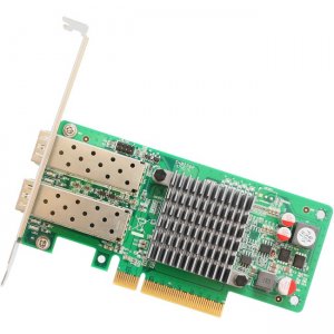 IO Crest 2 Port 10 Gigabit PCI-e x8 NIC Network Card Intel Chipset SY-PEX24049 SY-PEX