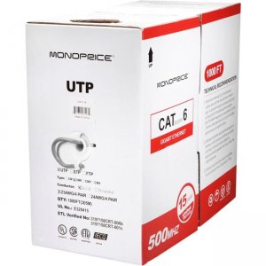 Monoprice Cat. 6 UTP Network Cable 8104