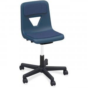 Lorell Classroom Adjustable Height Padded Mobile Task Chair 99912 LLR99912