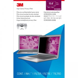 3M High Clarity Privacy Filter for 15.6" Widescreen Laptop HC156W9B