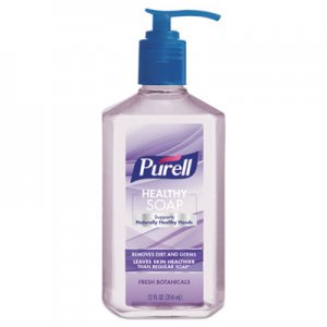 PURELL Healthy Soap, Fresh Botanicals Scent, 12 oz Pump Bottle, 6/Pack GOJ970304ECPK 9703-04-EC6PK