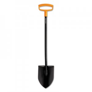 Fiskars Steel D-handle Digging Shovel, Black FSK96696925J 96696925J