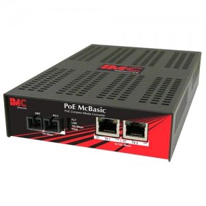 IMC PoE McBasic 10/100 Mbps PoE Media Converter 852-10720