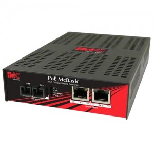 IMC PoE McBasic 10/100 Mbps PoE Media Converter 852-10734