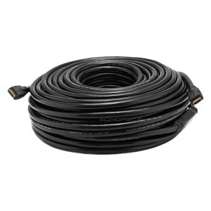 Monoprice 100ft 26AWG CL2 Standard HDMI Cable with Built-in Equalizer - Black 7698