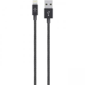 Belkin MIXIT↑ Metallic Lightning to USB Cable F8J144BT04-BLK