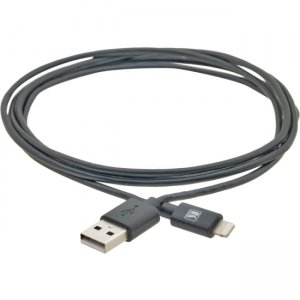 Kramer Apple Certified Lightning to USB Sync & Charge Cable C-UA/LTN/BK-3