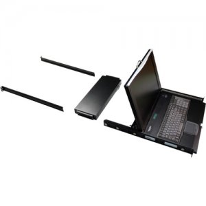 Black Box KVM Tray With Keyboard, Touchpad, And LCD Monitor KVT417A-16CATX-4IP KVT417A
