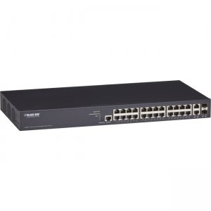 Black Box 26-Port Gigabit Ethernet Switch PoE+ Managed LPB2926A