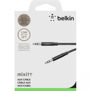 Belkin MIXIT↑ Metallic AUX Cable AV10164BT04-BLK