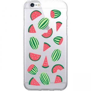 OTM Prints Clear Phone Case, Watermelon Red - iPhone 7/7S OP-IP7V1CG-A02-56