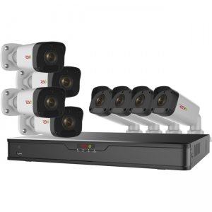 Revo Ultra HD 16 Ch. 2TB IP NVR Surveillance System & 8 2MP Bullet Security Cameras RU162B8E-2T