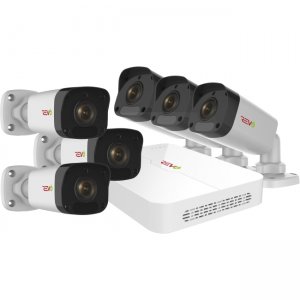 Revo Ultra HD 8 Ch. 1TB NVR Home Surveillance System & 6 2MP 1080p Bullet Cameras RU82B6E-2T
