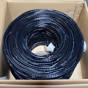 Premiertek Cat5e Bulk Cable 1000ft (Black) CAT5E-1KFT-BK
