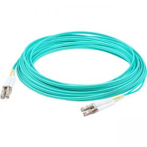 AddOn 15m LC (Male) to LC (Male) Aqua OM4 Duplex Riser Fiber Patch Cable ADD-LC-LC-15M5OM4