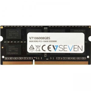 V7 8GB DDR3 PC3-10600 - 1333mhz SO DIMM Notebook Memory Module V7106008GBS