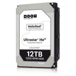HGST Ultrastar He12 12TB HDD SATA 4Kn SE w/ Drive Carrier 1EX0364