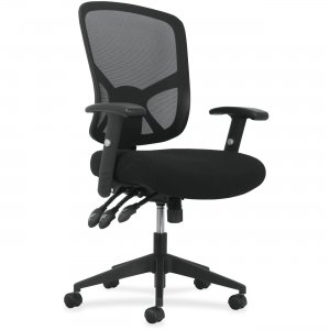 Basyx by HON Adjustable Arms High-back Task Chair VST121 BSXVST121 HVST121