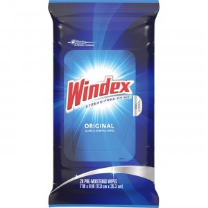 Windex Original Glass/Surface Wipes 642513 SJN642513