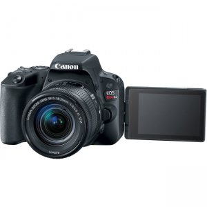 Canon EOS Rebel Black EF-S 18-55mm f/4-5.6 Kit 2249C002 SL2