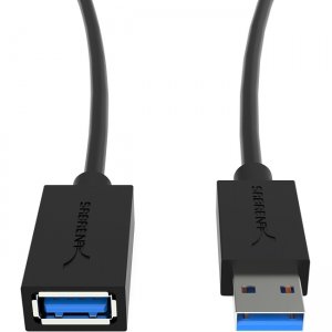 Sabrent 22AWG USB 3.0 Extension Cable - A-Male to A-Female [Black] 6 Feet CB-3060-PK50 CB-3060