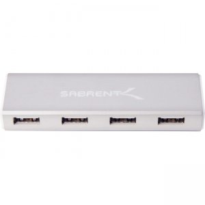 Sabrent 4 Port Aluminum USB 3.0 Hub For Mac HB-MCS4-PK50 HB-MCS4
