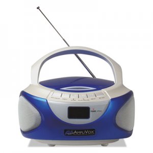 AmpliVox CD Boombox with Bluetooth, Blue APLSL1015 SL1015