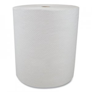 Morcon Paper Hardwound Roll Towels, 1-Ply, 8" x 800 ft, White, 6/Carton MORVW888 VW888
